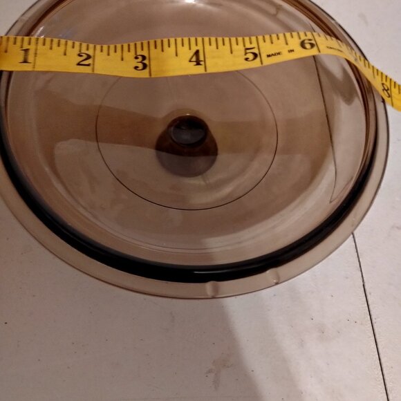 Vision Pyrex lid cranberry - Picture 2 of 4